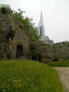 Remains of the dormitory, Reading Abbey