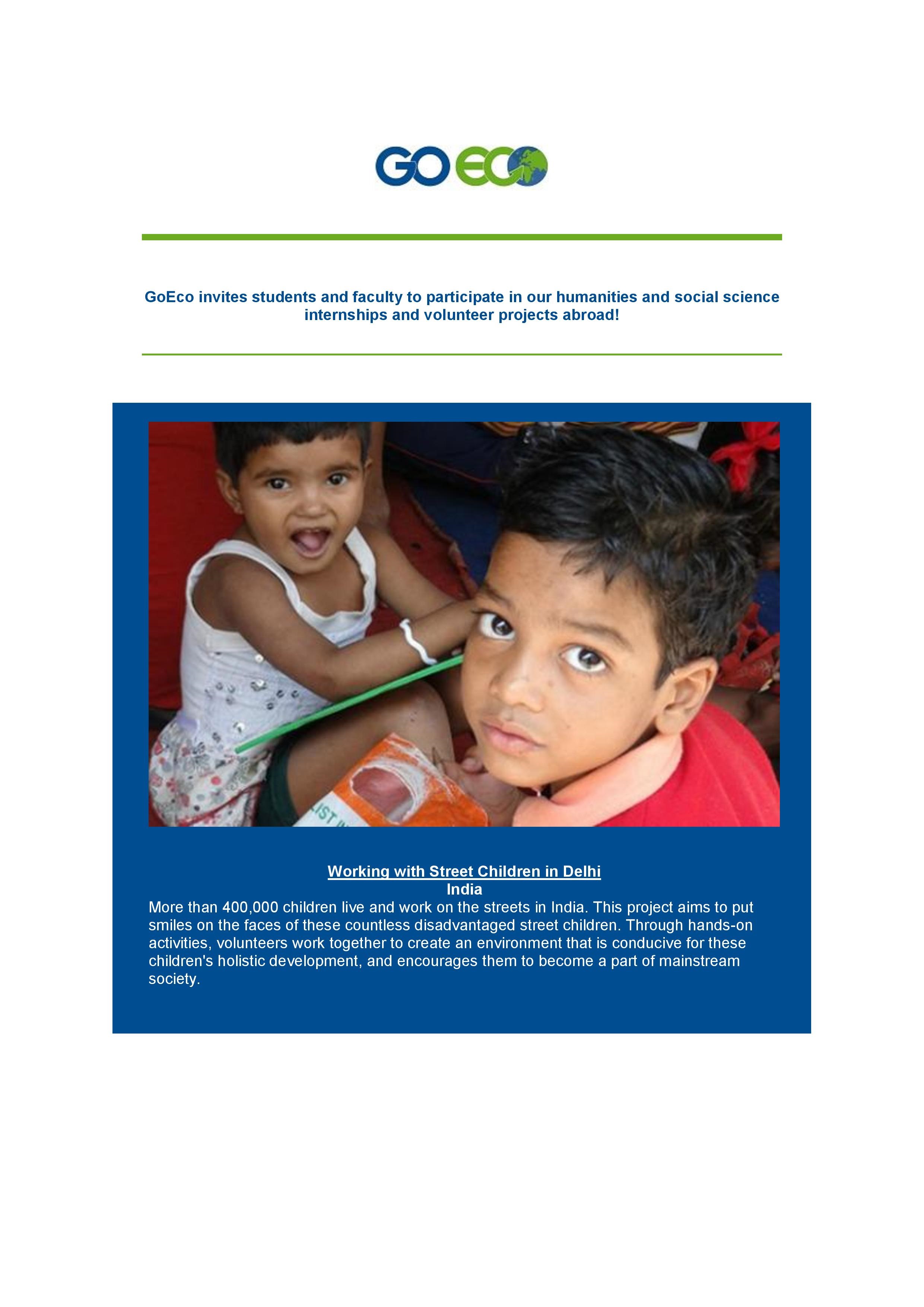 GoEco Volunteer Projects 1