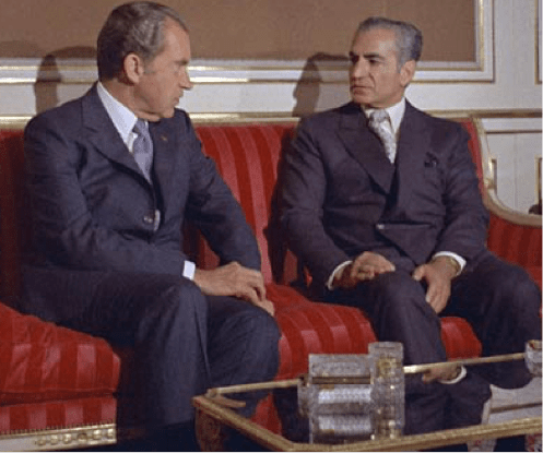 nixon and shah