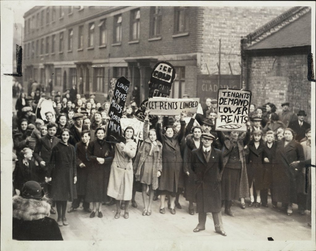 The 1939 Municipal Rent strikes in England. When women held their communities together, by Fiona&nbsp;Lane